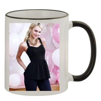 Candice Swanepoel 11oz Colored Rim & Handle Mug