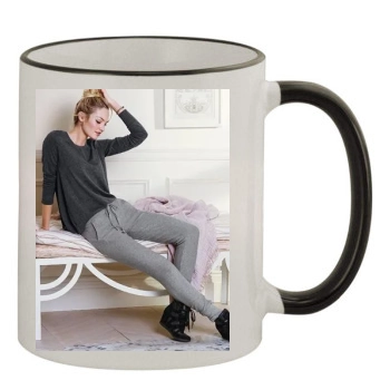 Candice Swanepoel 11oz Colored Rim & Handle Mug