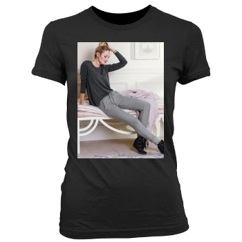 Candice Swanepoel Women's Junior Cut Crewneck T-Shirt