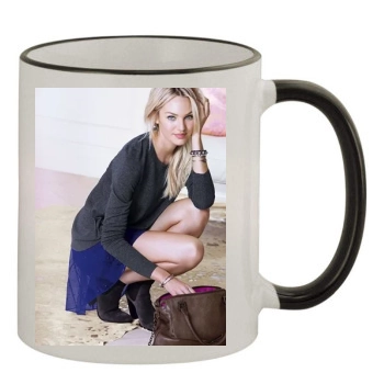 Candice Swanepoel 11oz Colored Rim & Handle Mug