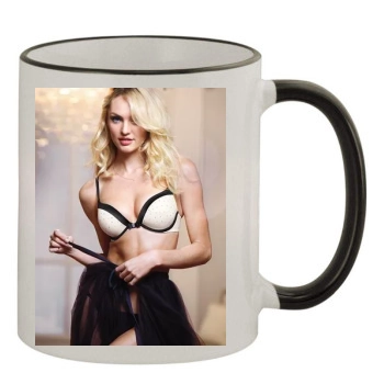 Candice Swanepoel 11oz Colored Rim & Handle Mug