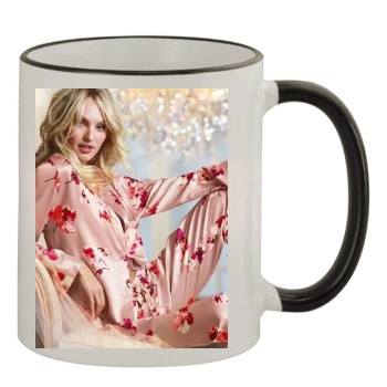 Candice Swanepoel 11oz Colored Rim & Handle Mug