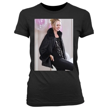 Candice Swanepoel Women's Junior Cut Crewneck T-Shirt