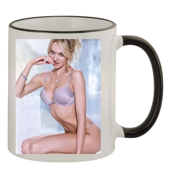 Candice Swanepoel 11oz Colored Rim & Handle Mug