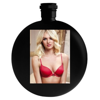 Candice Swanepoel Round Flask