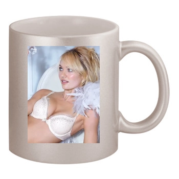 Candice Swanepoel 11oz Metallic Silver Mug