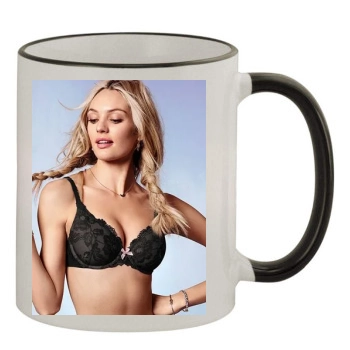 Candice Swanepoel 11oz Colored Rim & Handle Mug