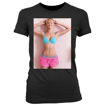 Candice Swanepoel Women's Junior Cut Crewneck T-Shirt