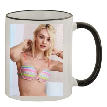 Candice Swanepoel 11oz Colored Rim & Handle Mug