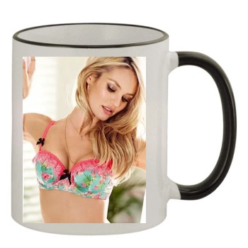 Candice Swanepoel 11oz Colored Rim & Handle Mug