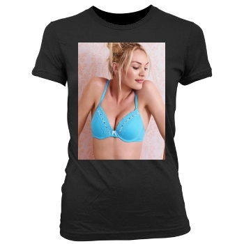 Candice Swanepoel Women's Junior Cut Crewneck T-Shirt