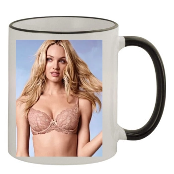 Candice Swanepoel 11oz Colored Rim & Handle Mug