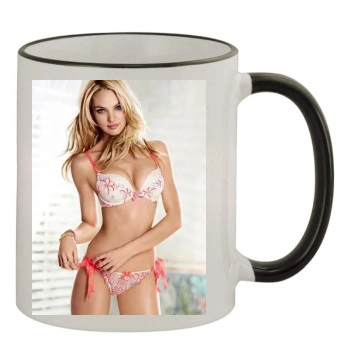 Candice Swanepoel 11oz Colored Rim & Handle Mug