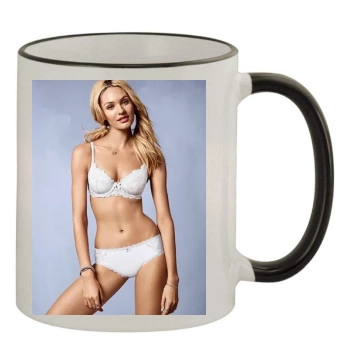 Candice Swanepoel 11oz Colored Rim & Handle Mug