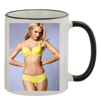 Candice Swanepoel 11oz Colored Rim & Handle Mug