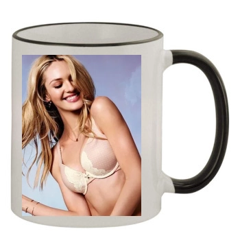 Candice Swanepoel 11oz Colored Rim & Handle Mug