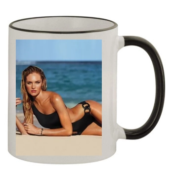 Candice Swanepoel 11oz Colored Rim & Handle Mug