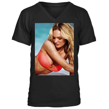 Candice Swanepoel Men's V-Neck T-Shirt