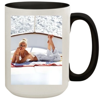 Candice Swanepoel 15oz Colored Inner & Handle Mug