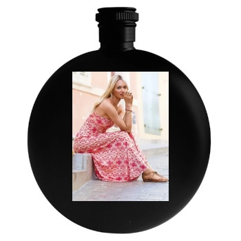 Candice Swanepoel Round Flask