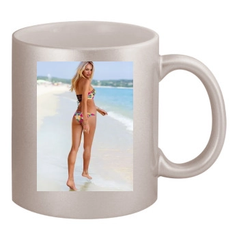 Candice Swanepoel 11oz Metallic Silver Mug