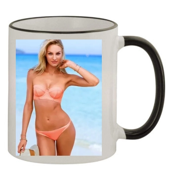 Candice Swanepoel 11oz Colored Rim & Handle Mug