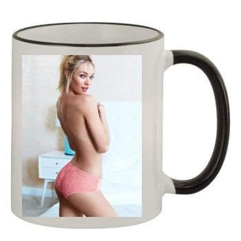 Candice Swanepoel 11oz Colored Rim & Handle Mug