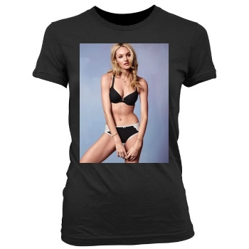 Candice Swanepoel Women's Junior Cut Crewneck T-Shirt