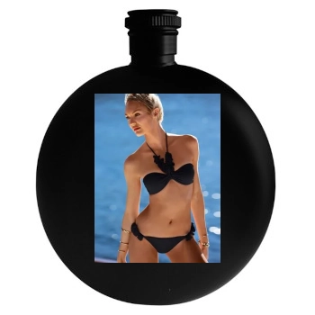 Candice Swanepoel Round Flask