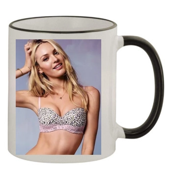 Candice Swanepoel 11oz Colored Rim & Handle Mug