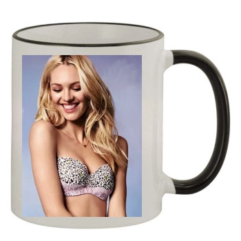 Candice Swanepoel 11oz Colored Rim & Handle Mug