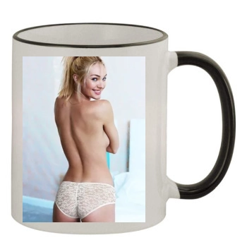 Candice Swanepoel 11oz Colored Rim & Handle Mug