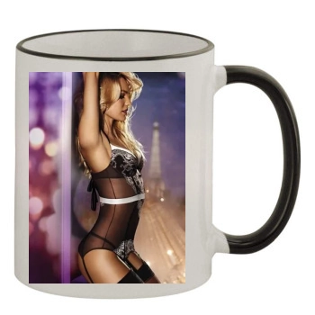 Candice Swanepoel 11oz Colored Rim & Handle Mug