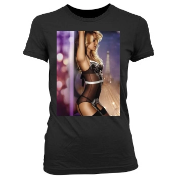 Candice Swanepoel Women's Junior Cut Crewneck T-Shirt