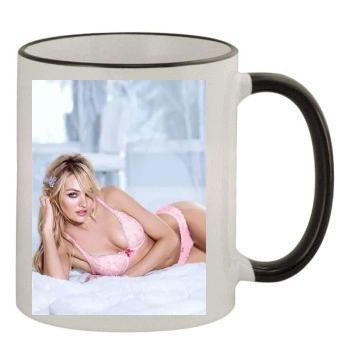 Candice Swanepoel 11oz Colored Rim & Handle Mug