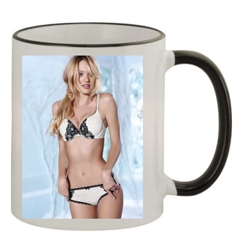 Candice Swanepoel 11oz Colored Rim & Handle Mug