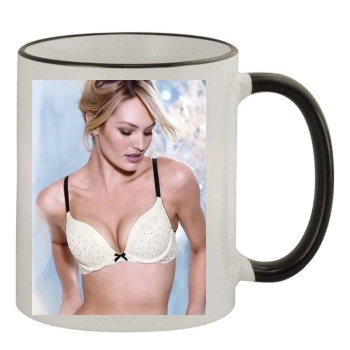 Candice Swanepoel 11oz Colored Rim & Handle Mug