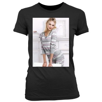 Candice Swanepoel Women's Junior Cut Crewneck T-Shirt