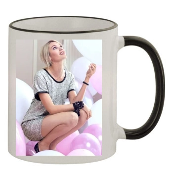 Candice Swanepoel 11oz Colored Rim & Handle Mug