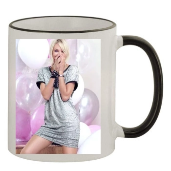 Candice Swanepoel 11oz Colored Rim & Handle Mug