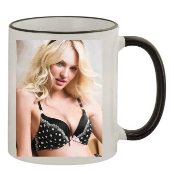 Candice Swanepoel 11oz Colored Rim & Handle Mug