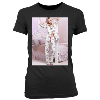 Candice Swanepoel Women's Junior Cut Crewneck T-Shirt