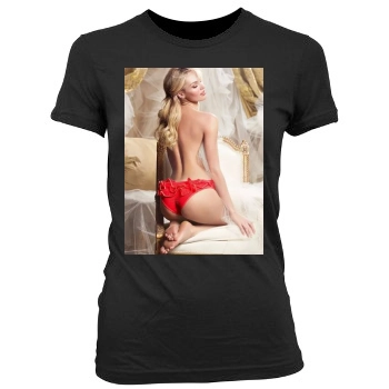 Candice Swanepoel Women's Junior Cut Crewneck T-Shirt