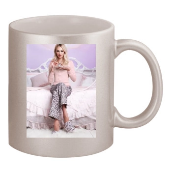 Candice Swanepoel 11oz Metallic Silver Mug