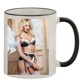 Candice Swanepoel 11oz Colored Rim & Handle Mug