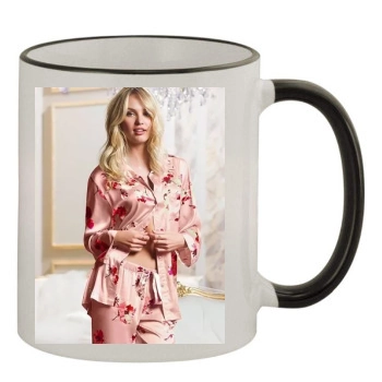 Candice Swanepoel 11oz Colored Rim & Handle Mug