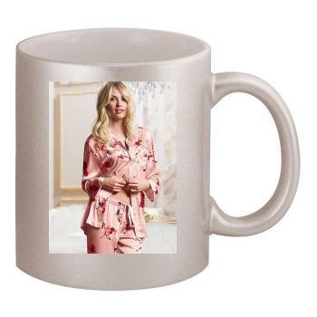 Candice Swanepoel 11oz Metallic Silver Mug