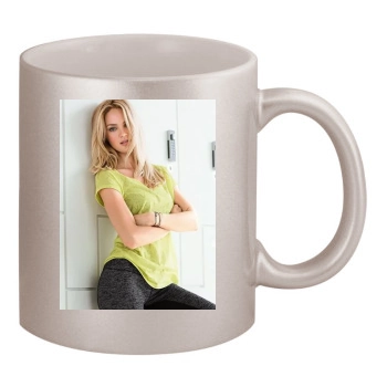 Candice Swanepoel 11oz Metallic Silver Mug