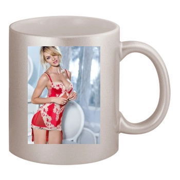 Candice Swanepoel 11oz Metallic Silver Mug