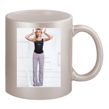 Candice Swanepoel 11oz Metallic Silver Mug